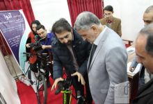 گزارش تصویری مراسم افتتاحيه نمايشگاه كار استان سمنان